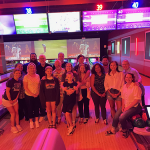 CTTS Team and Their Families at Mel's Lone Star Lanes